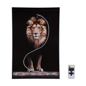 Lion Art Print,wall lamp,holiday gifts